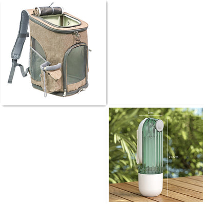 Hydrate Anywhere: 2-in-1 Pet Water Cup for walking & Travel