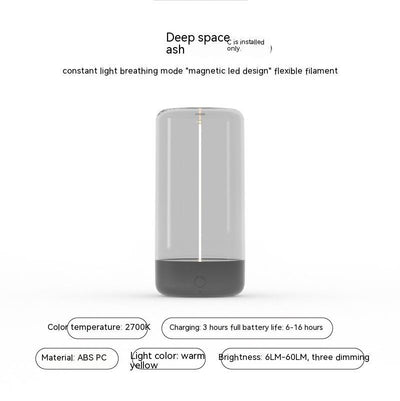 Flexible LED Lamp with 360° Luminous Light & Long-lasting Battery