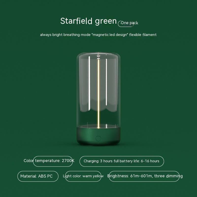 Flexible LED Lamp with 360° Luminous Light & Long-lasting Battery