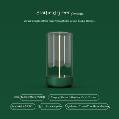 Flexible LED Lamp with 360° Luminous Light & Long-lasting Battery