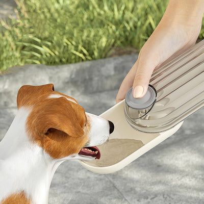 Hydrate Anywhere: 2-in-1 Pet Water Cup for walking & Travel