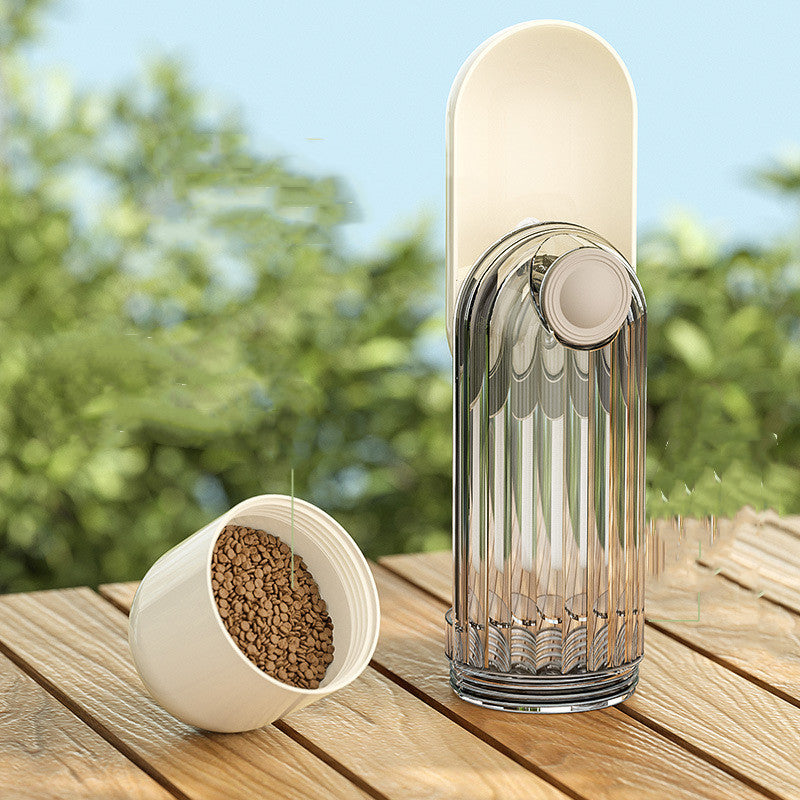 Hydrate Anywhere: 2-in-1 Pet Water Cup for walking & Travel