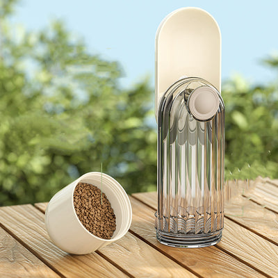Hydrate Anywhere: 2-in-1 Pet Water Cup for walking & Travel