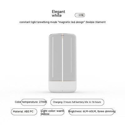 Flexible LED Lamp with 360° Luminous Light & Long-lasting Battery