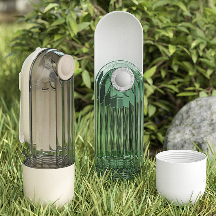 Hydrate Anywhere: 2-in-1 Pet Water Cup for walking & Travel